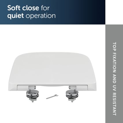 Ideal Standard T468301 - Záchodové prkénko SoftClose I.LIFE B bílá