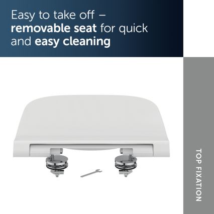 Ideal Standard T500301 - Záchodové prkénko SoftClose I.LIFE B bílá