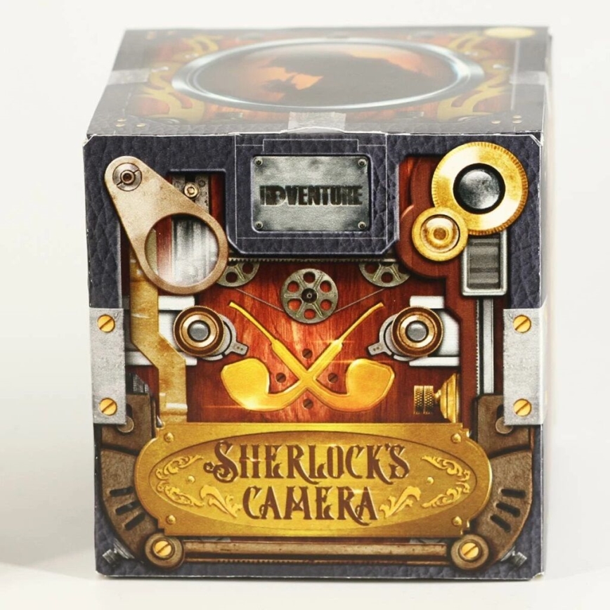 iDventure - Dřevěný hlavolam Úniková místnost Sherlock's Camera