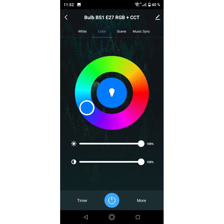 LED RGBW Stmívatelné koupelnové stropní svítidlo LED/24W/230V 3000-6500K 33x33 cm IP54 bílá Wi-Fi