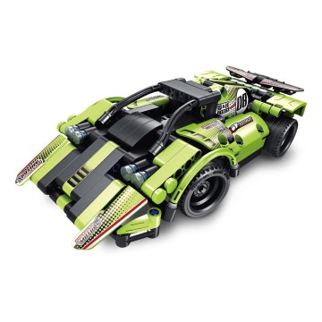 iM.Master - Stavebnice auto 2v1 3xAA + 3xAAA 335 dílků + dálkové ovládání