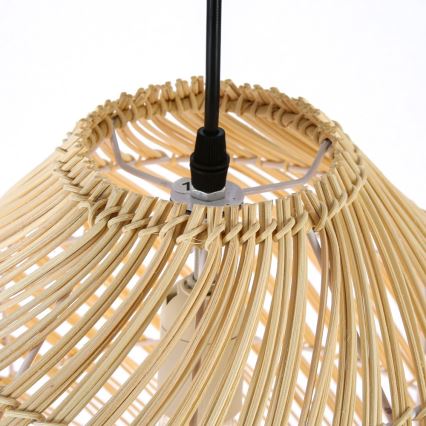 Lustr na lanku PELO 1xE27/40W/230V pr. 35 cm ratan