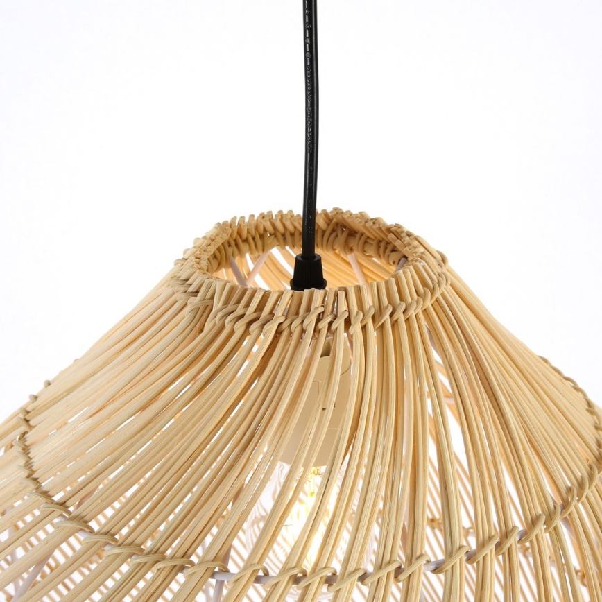 Lustr na lanku PELO 1xE27/40W/230V pr. 40 cm ratan