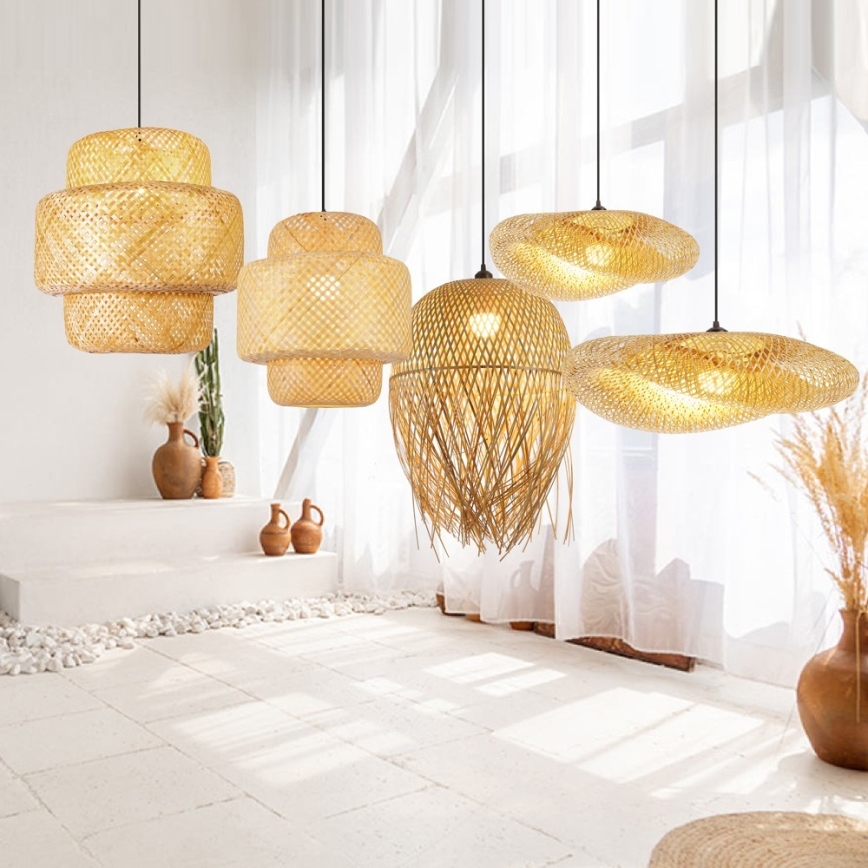 Stropní svítidlo BOHO HILO 1xE27/40W/230V pr. 80 cm