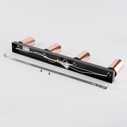 Bodové svítidlo PUNTO 4xGU10/9W/230V rose gold