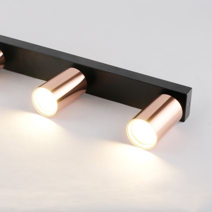 Bodové svítidlo PUNTO 6xGU10/9W/230V rose gold
