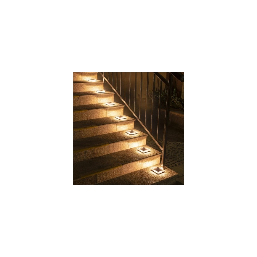LED Venkovní solární osvětlení LED/1,5W IP68