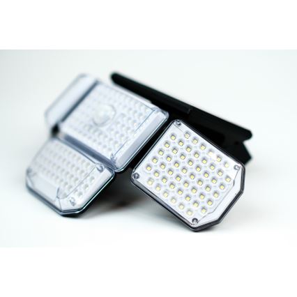 LED Solární nástěnné svítidlo se senzorem LED/5W/5,5V IP65