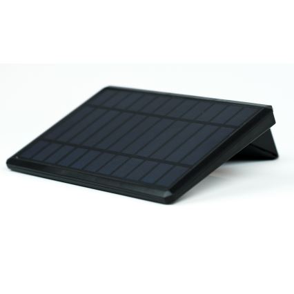 LED Solární nástěnné svítidlo se senzorem LED/2,6W/5,5V IP65 1800 mAh černá