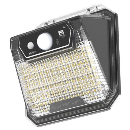 LED Solární nástěnné svítidlo se senzorem LED/3W/5,5V IP65