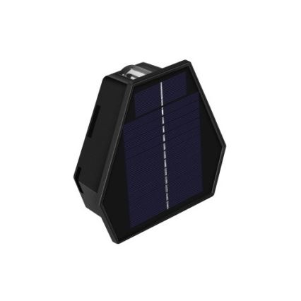 LED Solární nástěnné svítidlo se senzorem LED/2W/5V IP54 1300 mAh