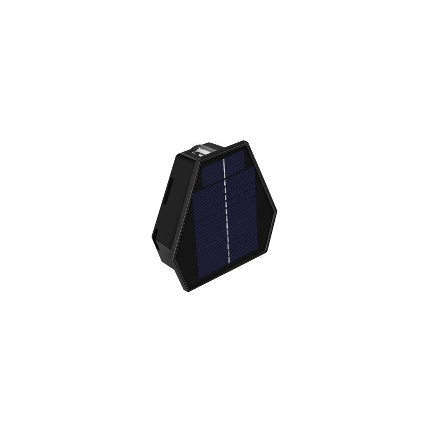 LED Solární nástěnné svítidlo se senzorem LED/2W/5V IP54 1300 mAh