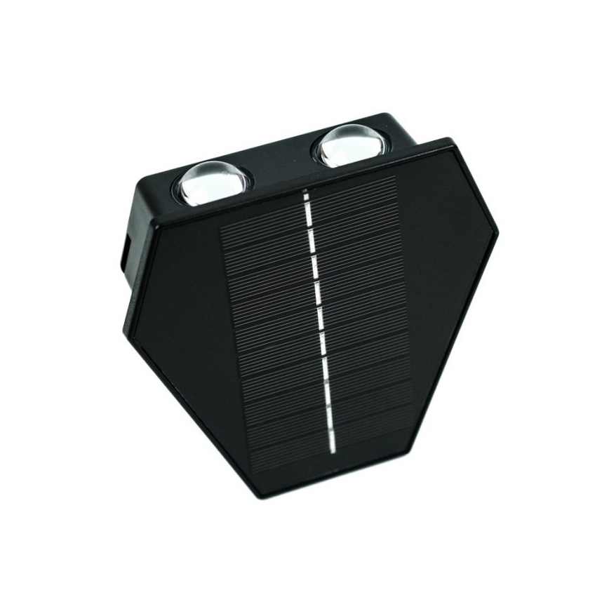 LED Solární nástěnné svítidlo se senzorem LED/2W/5V IP54 1300 mAh
