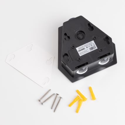 LED Solární nástěnné svítidlo se senzorem LED/2W/5V IP54 1300 mAh