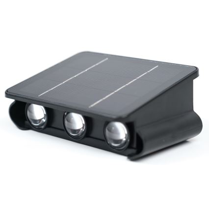 LED Solární nástěnné svítidlo se senzorem LED/2W/5V IP54 1300 mAh