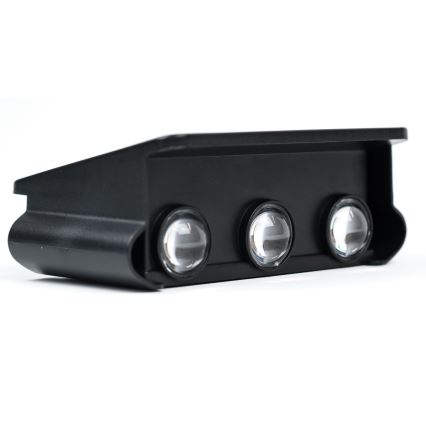 LED Solární nástěnné svítidlo se senzorem LED/2W/5V IP54 1300 mAh