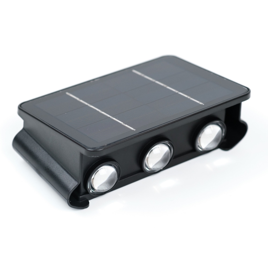 LED Solární nástěnné svítidlo se senzorem LED/2W/5V IP54 1300 mAh
