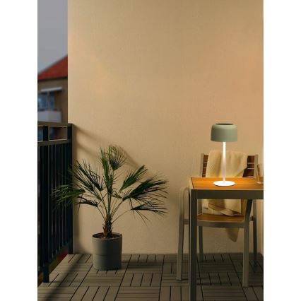 LED Stmívatelná venkovní solární lampa LED/4W/5V 3600mAh IP44