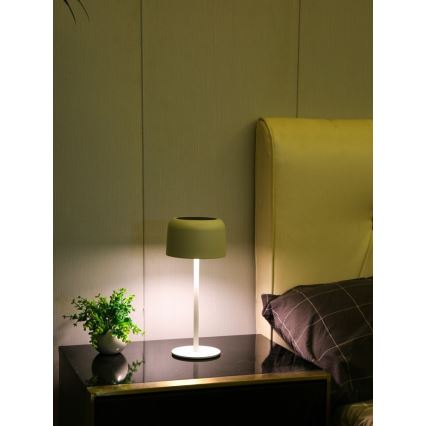 LED Stmívatelná venkovní solární lampa LED/4W/5V 3600mAh IP44