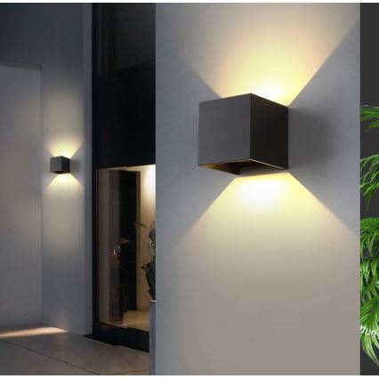 Immax 08510L - LED Venkovní nástěnné svítidlo DICE LED/6W/230V 3000K IP65