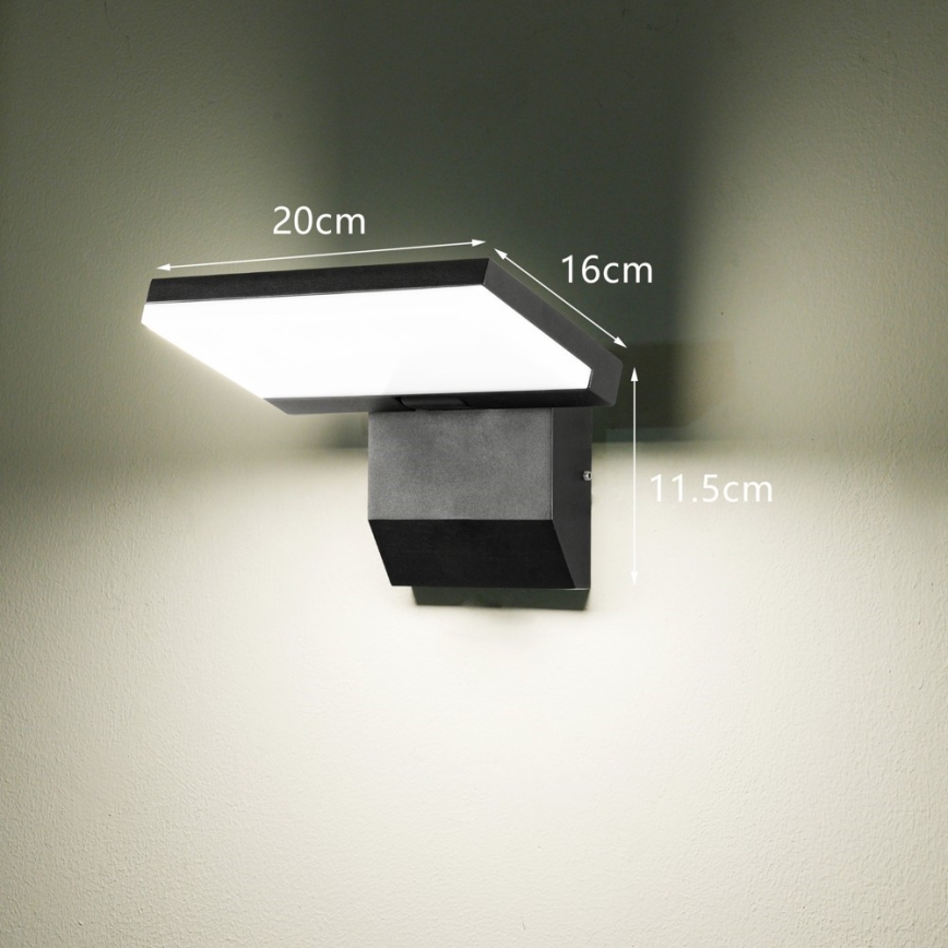 LED Venkovní nástěnné svítidlo MODERN LED/18W/230V IP65