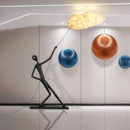 Stojací lampa SILUETTE 6xE27/40W/230V 180 cm Dream Reach