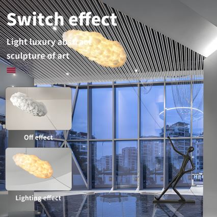 Stojací lampa SILUETTE 6xE27/40W/230V 180 cm Dream Reach