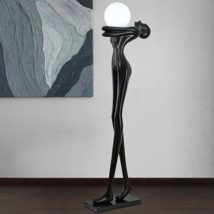 Stojací lampa SILUETTE 1xE27/25W/230V 175 cm Human Woman