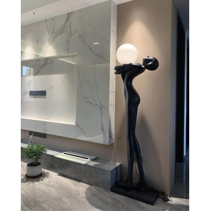 Stojací lampa SILUETTE 1xE27/25W/230V 175 cm Human Woman
