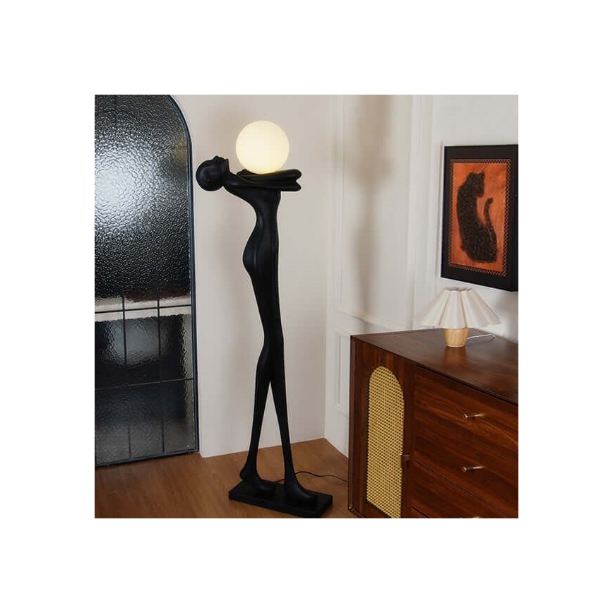 Stojací lampa SILUETTE 1xE27/25W/230V 175 cm Human Woman