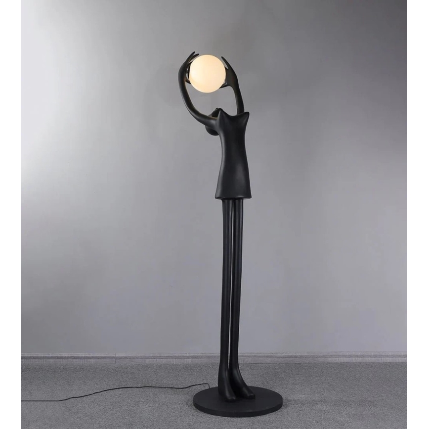 Stojací lampa SILUETTE 1xE27/25W/230V 210 cm Human Girl