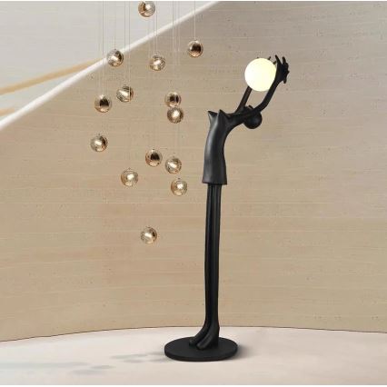 Stojací lampa SILUETTE 1xE27/25W/230V 210 cm Human Girl