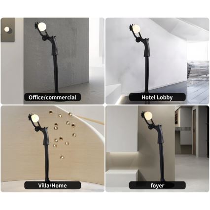 Stojací lampa SILUETTE 1xE27/25W/230V 210 cm Human Girl