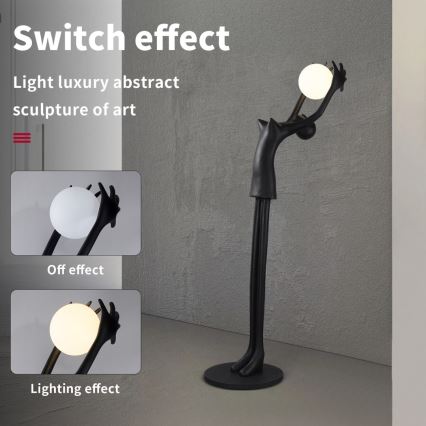 Stojací lampa SILUETTE 1xE27/25W/230V 210 cm Human Girl