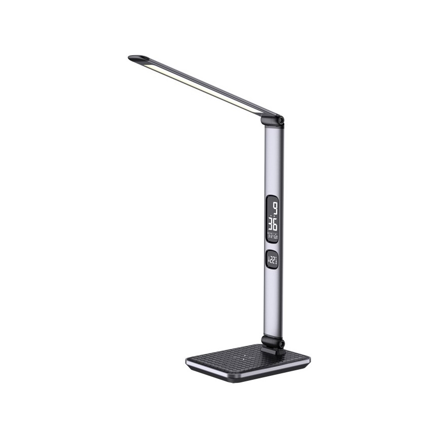 LED Stmívatelná stolní lampa LED/8,5W/230V s bezdrátovým nabíjením