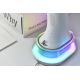LED RGB Stmívatelná stolní lampa s bezdrátovým nabíjením CORELLA LED/7W/12/230V bílá
