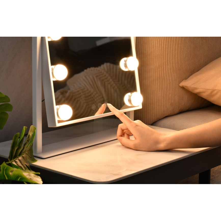 LED Stmívatelné kosmetické zrcátko MUST HAVE LED/12W/230V