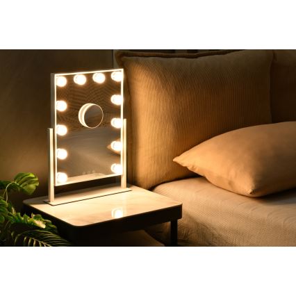 LED Stmívatelné kosmetické zrcátko MUST HAVE LED/12W/230V