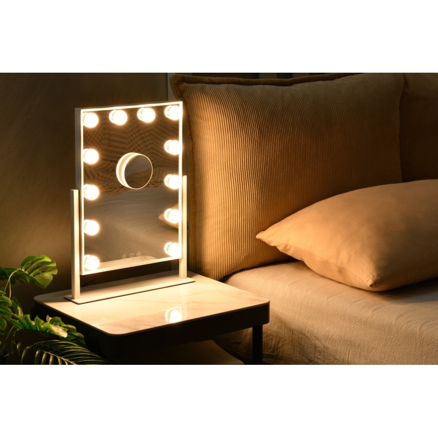 LED Stmívatelné kosmetické zrcátko MUST HAVE LED/12W/230V