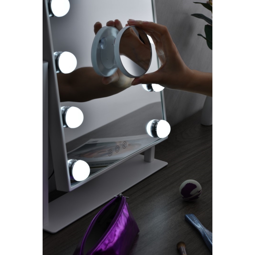 LED Stmívatelné kosmetické zrcátko MUST HAVE LED/12W/230V