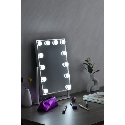 LED Stmívatelné kosmetické zrcátko MUST HAVE LED/12W/230V