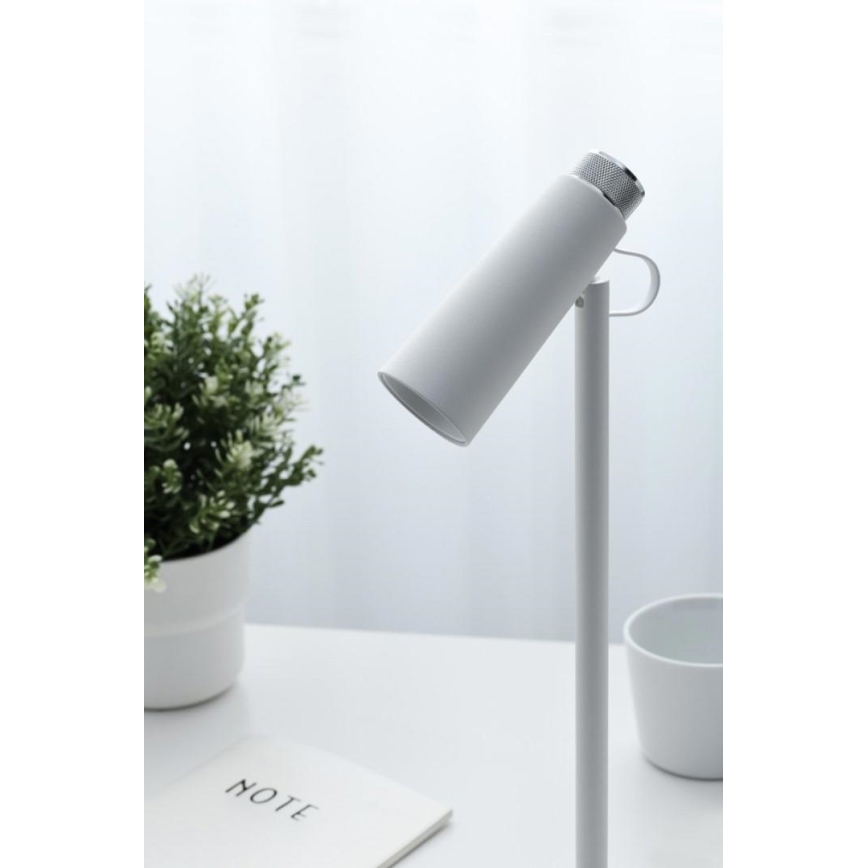 LED Stmívatelná stolní lampa s bezdrátovým Qi nabíjením TIT LED/12W/230V bílá