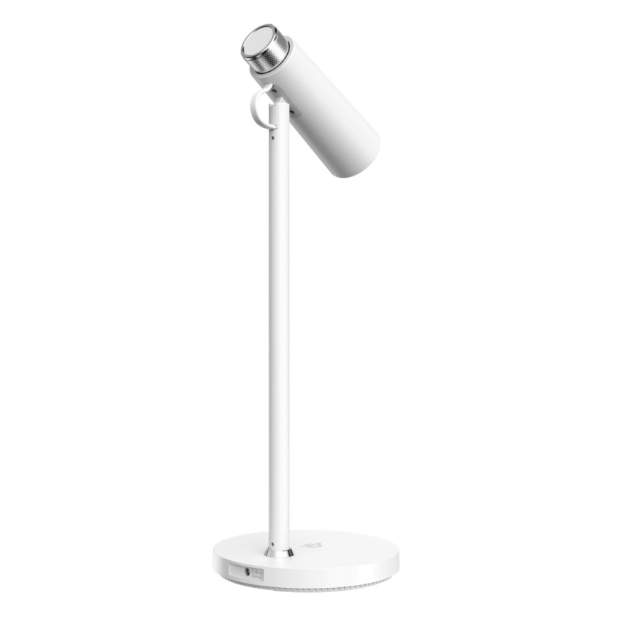 LED Stmívatelná stolní lampa s bezdrátovým Qi nabíjením TIT LED/12W/230V bílá