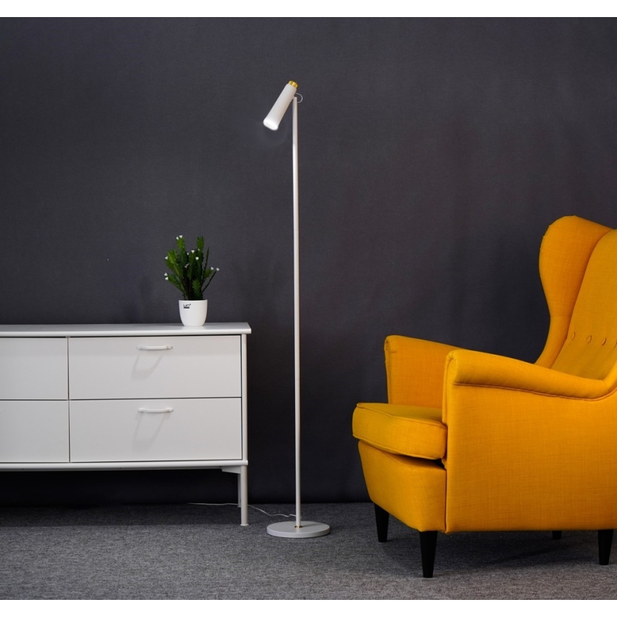 LED Stmívatelná stojací lampa TIT LED/6W/230V bílá