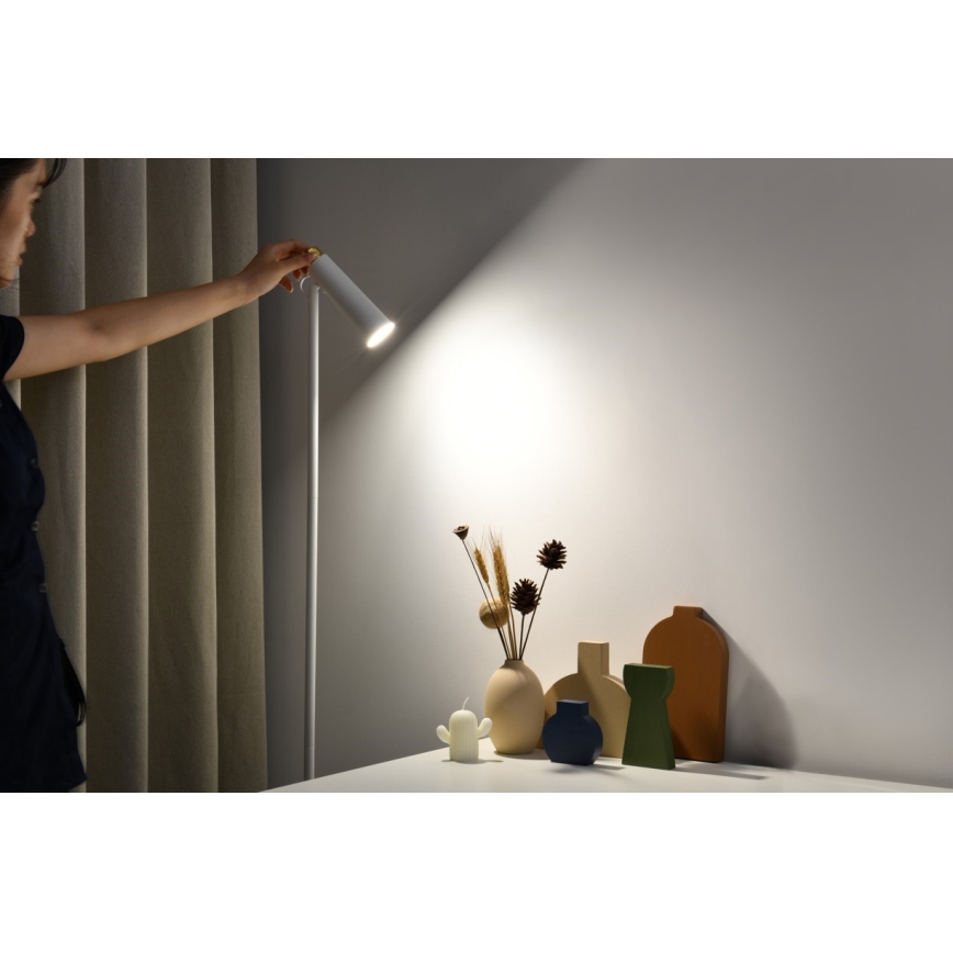 LED Stmívatelná stojací lampa TIT LED/6W/230V bílá