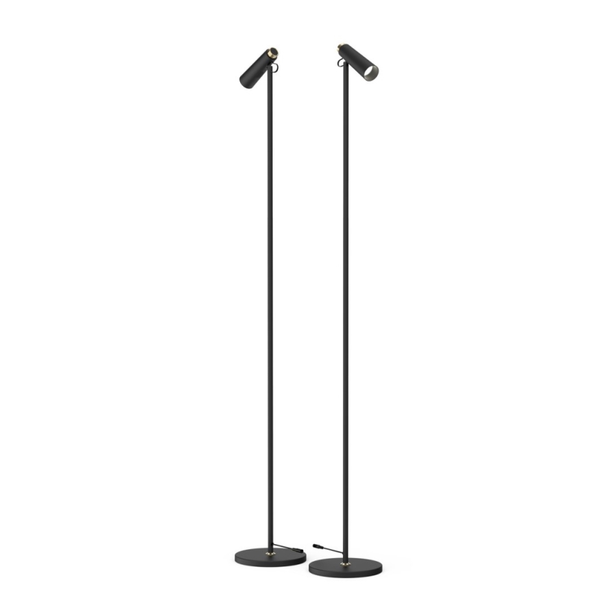 LED Stmívatelná stojací lampa TIT LED/6W/230V černá
