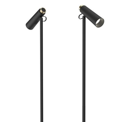 LED Stmívatelná stojací lampa TIT LED/6W/230V černá