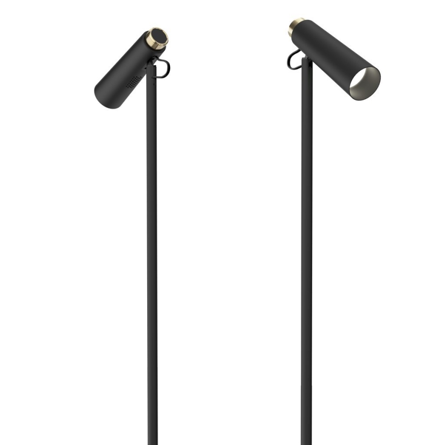 LED Stmívatelná stojací lampa TIT LED/6W/230V černá