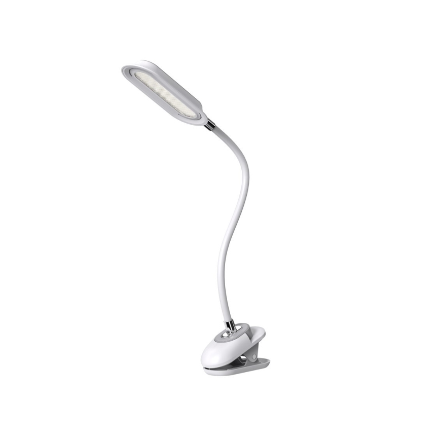 LED+CCT Stmívatelná stolní lampa s klipem CLIP LED/7,5W/230V 3000/4200/5000K bílá