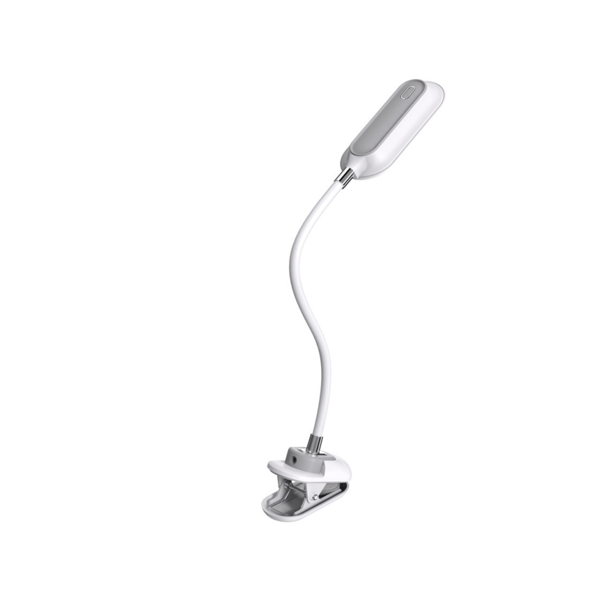 LED+CCT Stmívatelná stolní lampa s klipem CLIP LED/7,5W/230V 3000/4200/5000K bílá